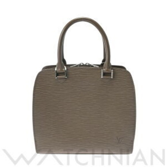 Louis Vuitton Handbag Bag Pepper Pont Leather Epi Neuf - Picture 1 of 9